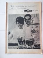 Martini - publicité papier - 1960, Autres types, Utilisé, Enlèvement ou Envoi