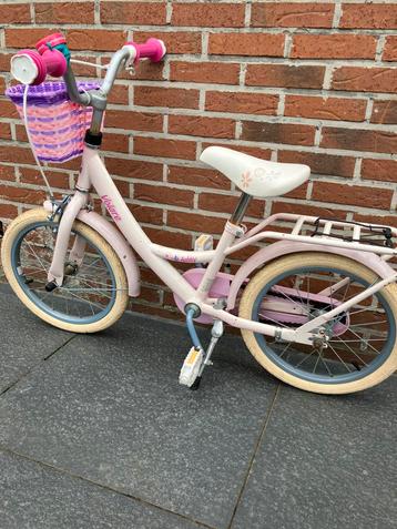 Meisjes fiets 16 inch, zo goed als nieuw., Fietsen en Brommers, Ophalen, Volare, 16 inch, Handrem