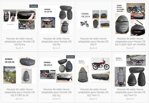 Nieuwe stoelhoes Honda Suzuki Yamaha 1965 tot 1992, Motoren, Onderdelen | Overige, Nieuw, Verzenden