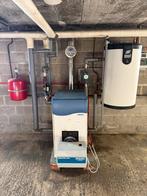 Mazoutketel met boiler – direct gebruiksklaar!, Doe-het-zelf en Bouw, Ophalen, Gebruikt