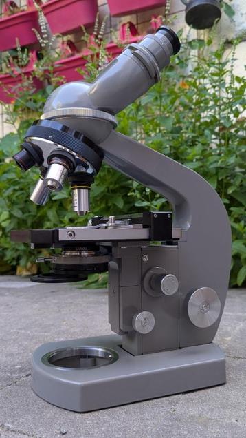 Microscope binoculaire Olympus eCBi vintage, Enlèvement ou Envoi