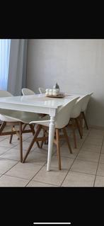 Table extensible + 6 chaises, Ophalen