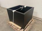 Nieuwe stalen plantenbakken | Zwart | 90x90x70 cm, Gebruikt, Vierkant, Ophalen of Verzenden, Metaal
