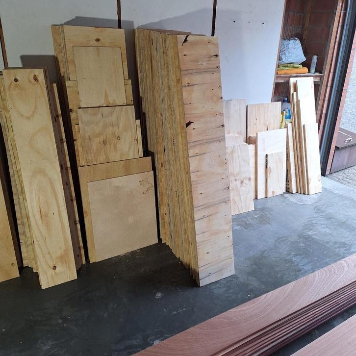 Klushout, Doe-het-zelf en Bouw, Platen en Panelen, Nieuw, Overige materialen, Minder dan 20 mm, Ophalen