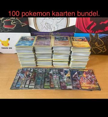 Pokemon kaarten bundel van 100kaarten