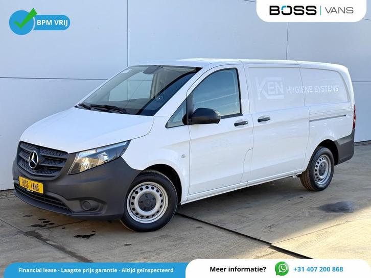 Mercedes-Benz Vito 114 2.2 CDI Automaat L2H1 Dubbele Schuifd, Auto's, Bestelwagens en Lichte vracht, Bedrijf, Te koop, ABS, Airbags