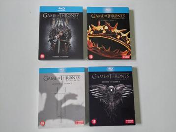 Game of Thrones 1 tot 4 Blu-Ray
