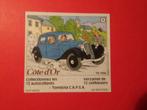Sticker met Kuifje - Côte d'Or - Citroën, Verzamelen, Ophalen of Verzenden, Zo goed als nieuw