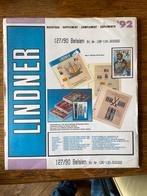 Feuilles  pré imprimées Belgique 1992 lindner, Timbres & Monnaies