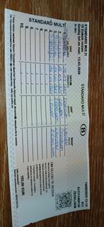 Treintickets standaard multi, Tickets & Billets, Transports en commun