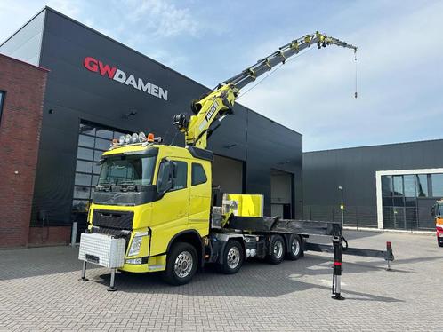 Volvo FH 540 8x4 Kran MKG HLK 801 + Fly jib Euro 6, Auto's, Vrachtwagens, ABS, Achteruitrijcamera, Adaptive Cruise Control, Airconditioning