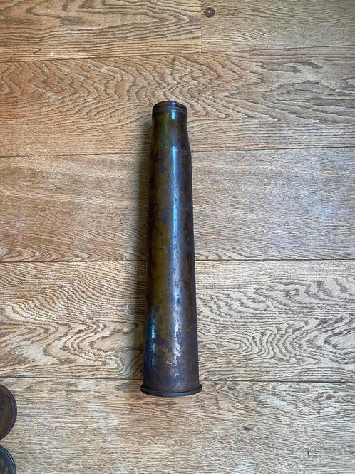 US WW2 stalen 57mm huls, Verzamelen, Militaria | Tweede Wereldoorlog, Landmacht, Hulzen of Bodemvondsten, Verzenden