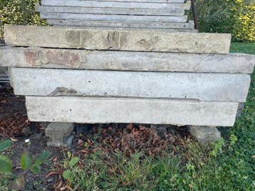 6 Draagbalken, linteaus 120 tot 140 cm beschikbaar voor biedingen
