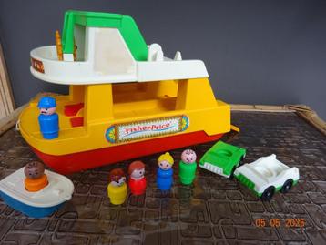 fisher price, ferry boat*veerboot *VINTAGE* 1979* beschikbaar voor biedingen