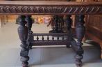 Antieke tafel in massief hout, Antiquités & Art, Antiquités | Meubles | Tables, Enlèvement