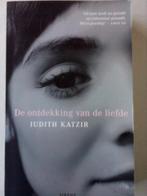DE ONTDEKKING VAN DE LIEFDE. Judith Katzir. Boek, Ophalen, Gelezen