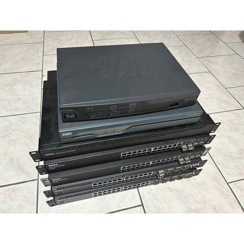 Lot Indivisible Switchs Dell & Routeurs Cisco – À Saisir !, Computers en Software, Netwerk switches, Gebruikt, Ophalen