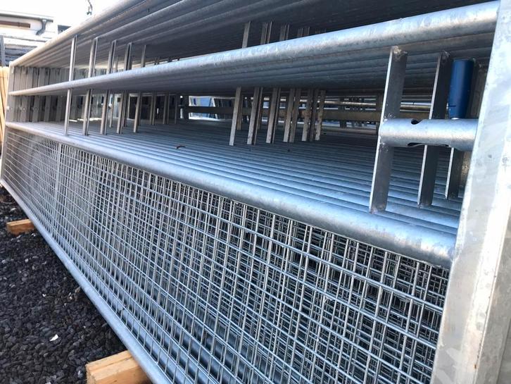 Barrière de prairie/ferme galvanisée 1/2 grillagée, Dieren en Toebehoren, Stalling en Weidegang, Opfok, Stalling, Weidegang, Accessoires