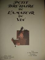 Brocher Henri Jean Dratz Petit Bréviaire de l'Amateur de Vin, Livres, Enlèvement ou Envoi