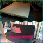 Zetelbed 140x200 mét marine hoes, Huis en Inrichting, Slaapkamer | Bedden, Ophalen, Gebruikt