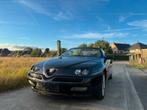 Alfa Romeo Spider 2.0 Twins Spark biscone uitlaat, Auto's, Alfa Romeo, Zwart, Cabriolet, Spider, Zwart