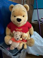 Trio de Winnie the pooth une très grande de 60 cm, Comme neuf