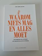 Waarom niets mag en alles moet - ethiek, Boeken, Studieboeken en Cursussen, Ophalen, Nieuw, Overige niveaus, Jan Verplaetse