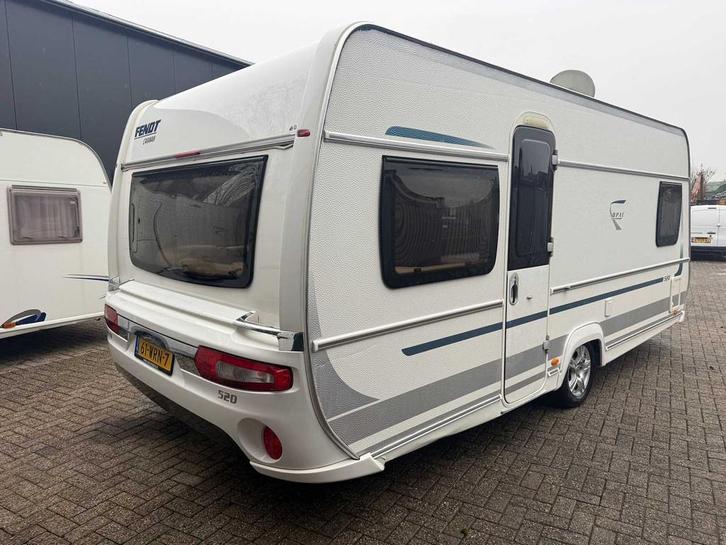 Fendt - Opal 520 - 2017 - Caravan, Caravans en Kamperen, Caravans, Bedrijf, Fendt