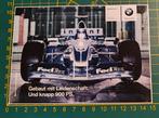 Sticker Williams F1 BMW 2002, Verzamelen, Ophalen of Verzenden, Zo goed als nieuw