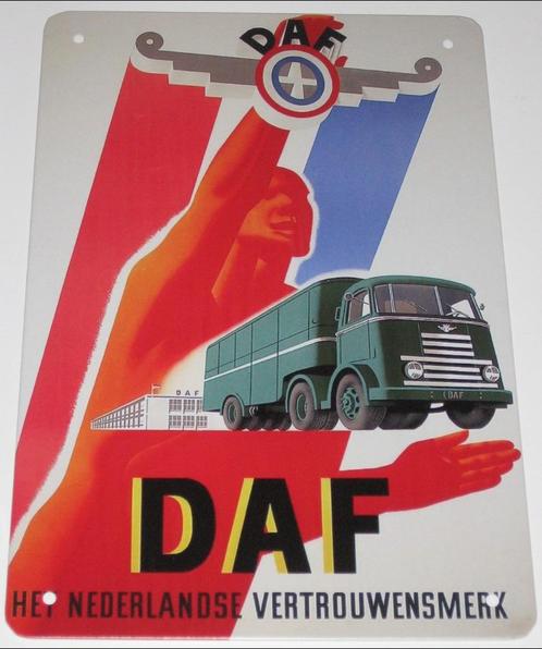 DAF TRUCK : Bord DAF - Het Nederlandse Vertrouwensmerk, Verzamelen, Automerken, Motoren en Formule 1, Nieuw, Auto's, Verzenden