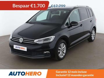 Volkswagen Touran 1.6 TDI Carat BlueMotion Tech, Autos, 144 g/km, Achat, 5 portes, Tissu