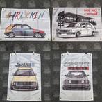 Vlaggen 60x90cm golf 2 jetta mk2 kamei bbs country gti g60, Enlèvement ou Envoi