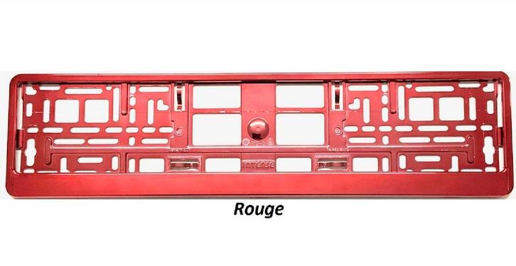 Rode kentekenplaathouder, Auto diversen, Kentekenplaathouders, Nieuw, Ophalen of Verzenden