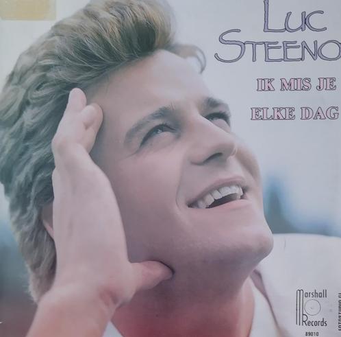 Luc Steeno - Ik mis je elke dag een (een beetje meer), Cd's en Dvd's, Vinyl Singles, Zo goed als nieuw, Single, Nederlandstalig
