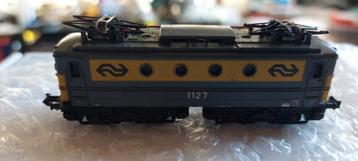 NLK 0905 MINITRIX NS LOKOMOTIEF 1127 1/160 beschikbaar voor biedingen
