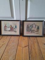 2 prachtige litho's uit het begin van de 20e eeuw, Ophalen of Verzenden