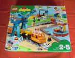 Duplo grote treinset - cargo trein10875., Ophalen of Verzenden, Zo goed als nieuw, Duplo