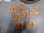 7 antieke Vlaamse leeuwentegels, Antiek en Kunst, Ophalen of Verzenden