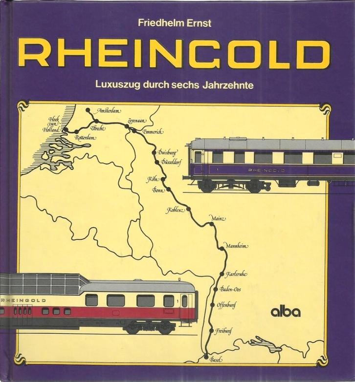 RHEINGOLD LUXUSZUG DURCH SECHS JAHRZEHNTE, Livres, Transport, Comme neuf, Train, Enlèvement ou Envoi