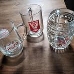 3 chopes jupiler vintage, Collections, Marques de bière, Enlèvement ou Envoi, Utilisé, Chope(s), Jupiler