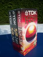 K7 - Cassette Vidéo VHS TDK 240 PAL/SECAM - NEW + 1 Gratuite, TV, Hi-fi & Vidéo, Vierge, Enlèvement ou Envoi, Neuf