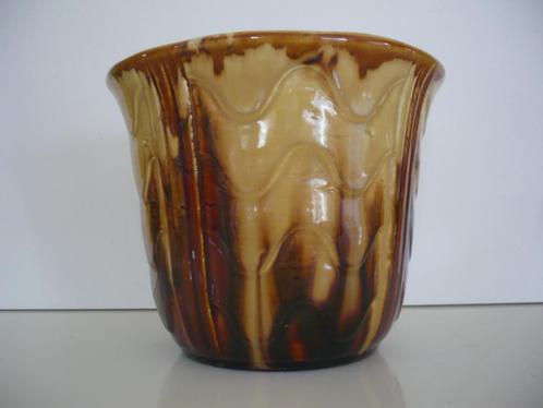 Art deco bloempot / cache-pot  Belgisch, Antiek en Kunst, Antiek | Keramiek en Aardewerk, Ophalen of Verzenden