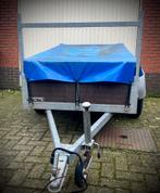 AANHANGWAGEN 200x105cm enkelasser ongeremd max 750kg, Auto diversen, Aanhangers en Bagagewagens, Ophalen, Gebruikt