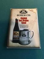 Scotch CTS bier reclamebord, Comme neuf, Enlèvement ou Envoi