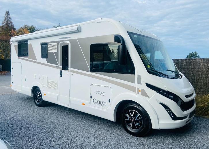 Mc Louis Carat 873g / Dakairco / Automaat / Garantie, Caravans en Kamperen, Mobilhomes, Bedrijf, tot en met 5, Integraal, Fiat