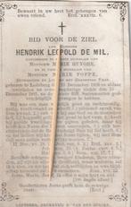 Hendrik de Mil, Verzamelen, Verzenden