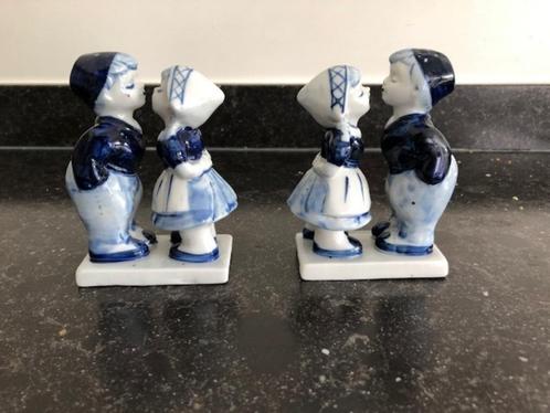Beeldjes in Delfst Blauw / handgeschilderd ( kunnen apart ), Verzamelen, Beelden en Beeldjes, Zo goed als nieuw, Mens, Ophalen of Verzenden