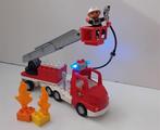 Duplo 5682 - Brandweerwagen, Ophalen of Verzenden, Zo goed als nieuw, Complete set, Duplo