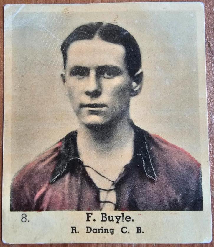 1930s (pre panini) Lecocq 8. Fernand Buyle R. Daring C.B., Hobby en Vrije tijd, Stickers en Plaatjes, Gebruikt, Plaatje, Ophalen of Verzenden