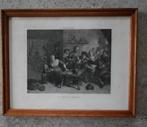 oude gravure litho van Brauwer 1867, Antiek en Kunst, Kunst | Etsen en Gravures, Ophalen